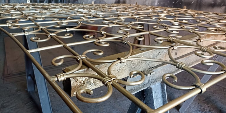 Fabrication fer forgé casablanca sur mesure Maf metal