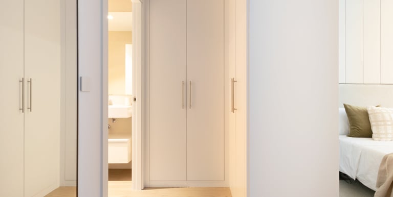 ensuite closet