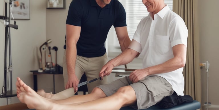 A close-up of aesthetic treatments being applied, showcasing the precision and care involved.