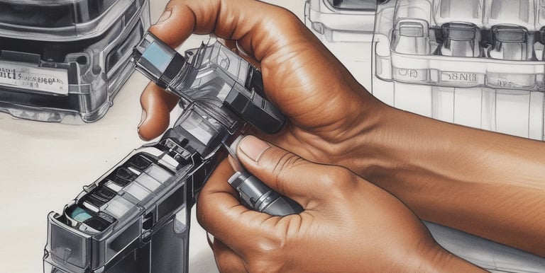 Refill of InkJet Cartridges