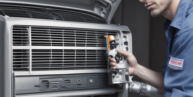 A spacious garage with various car service equipment.