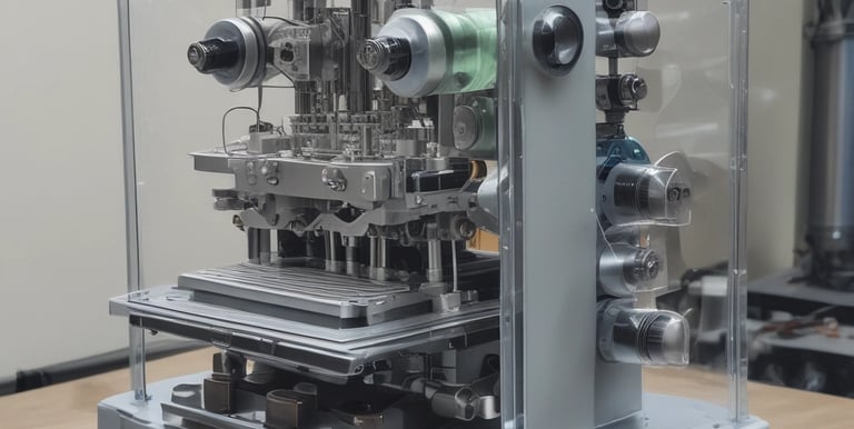 A detailed view of a car engine featuring sleek components and a cover marked with 'MPower'. The image highlights a mix of metallic textures and intricate details of the engine's design. The surrounding parts are well-organized with visible branding elements.