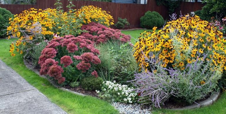 Atlanta rain garden beautiful garden construction image