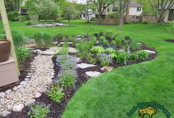 Atlanta rain garden custom rain garden