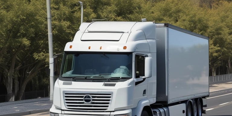 black vehicle passing on concrete road between green plants during daytime