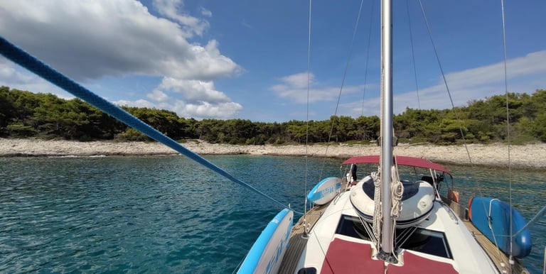 Ankerbucht Kroatien