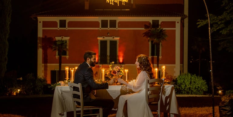 mariage au domaine Cesarini - Villa Violetta