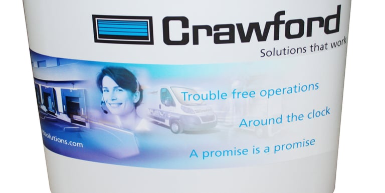 Pop up stand counter unit