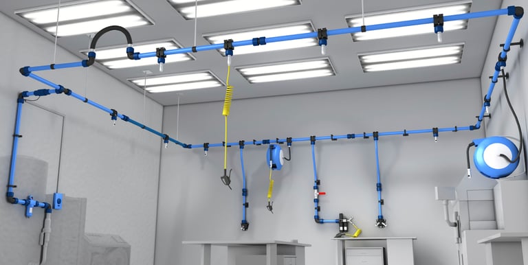 compressed air network