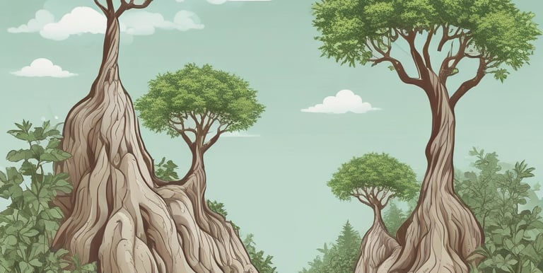 treescape illustrating smart sustainable growth in Nampa, Idaho, featuring green spaces