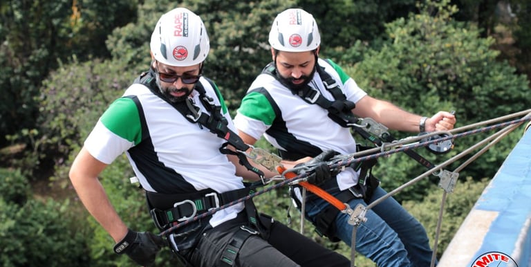 Acesso por Corda - Viaduto Sumare