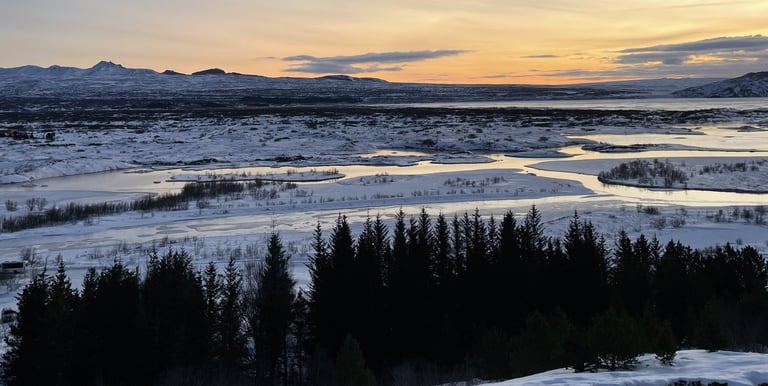 Islande - Vue depuis Thingvellir
