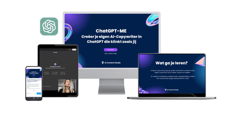De beste ChatGPT cursus in het Nederlands en leert over CustomGpt's