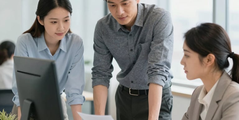 a group of people holding signs