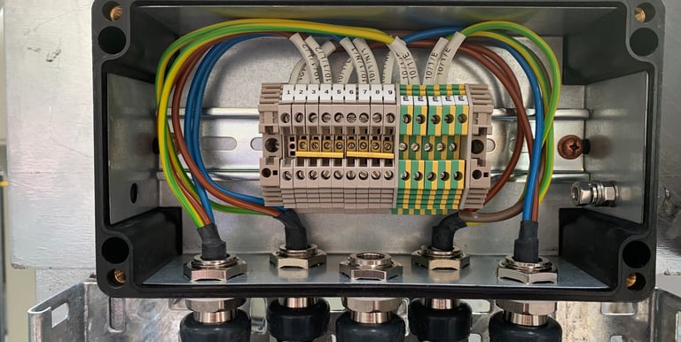 an EX e junction box