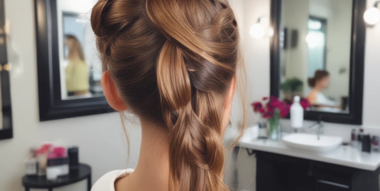 A serene spa setting with soft lighting and calming decor.