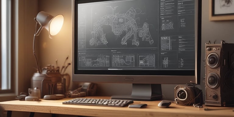 Close-up of a sleek, black 3D-printed tactical gear piece with red accents.