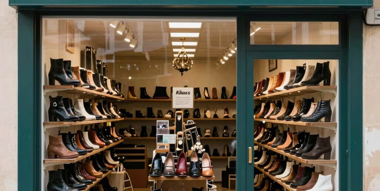 A delivery vehicle parked outside a supermarket ready to load fresh groceries.
