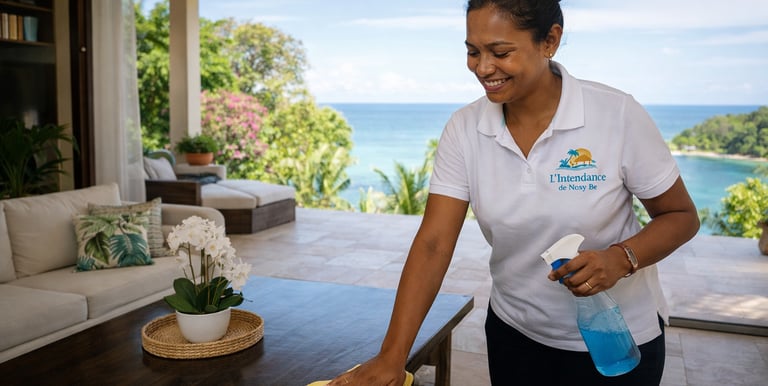alt=ménage et entretien de votre villa Nosy Be