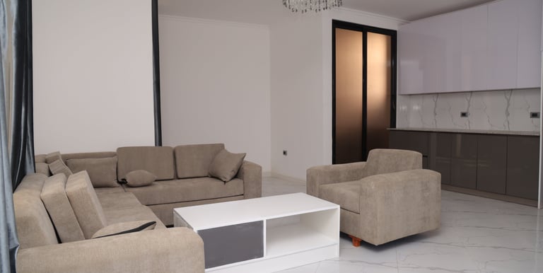 2 bedroom serviced apartment living room, Addis Ababa, modern kitchen apartment Bole Addis Ababa 