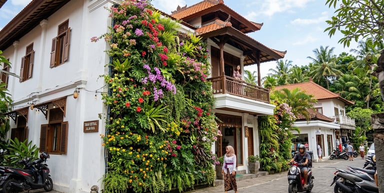 pembuat vertical garden kebun gantung tembok kebun