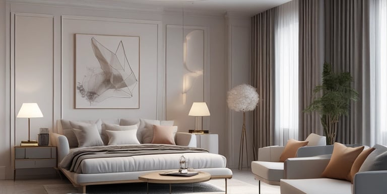 A sleek, organized office space designed for productivity and comfort.