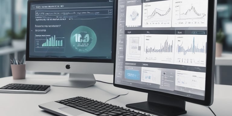 Modern contact center workspace with agents actively engaged in calls.