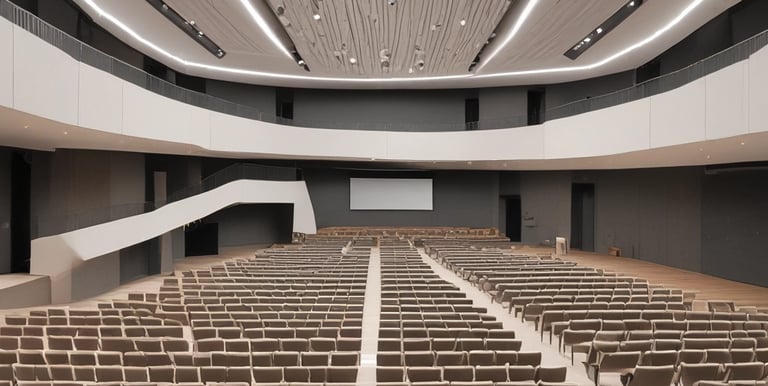 Close-up of custom acoustic panels being installed on a wall.