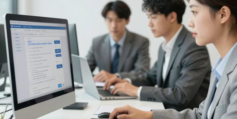 Close-up of a smartphone displaying social media ads with vibrant visuals.