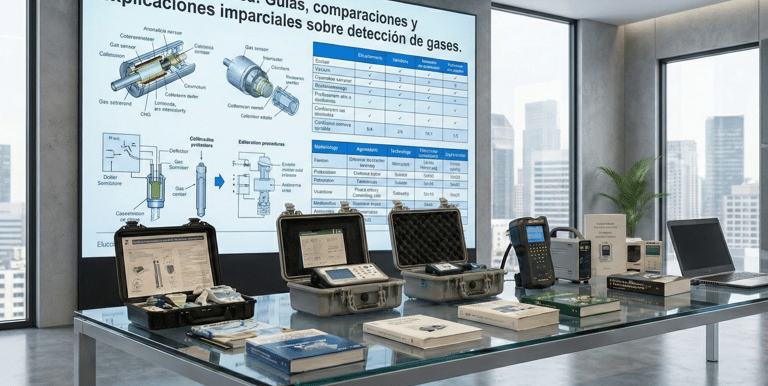 Detectores de gas portatil