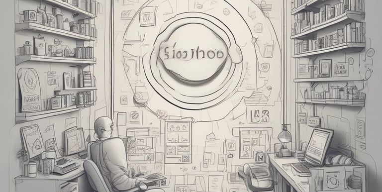 Close-up of hands typing on a laptop with digital graphs and data overlays.