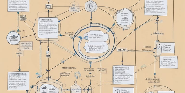 A team collaborating at a workstation filled with data charts and automation software.