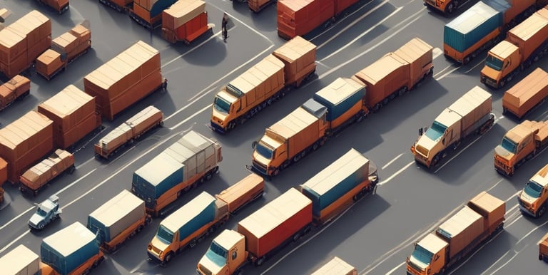 Modern office workspace with financial charts and business people collaborating.