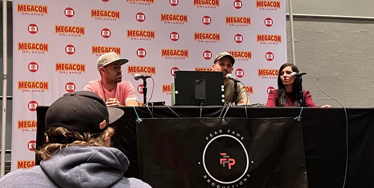 Fear Fame Academy panel discussion focused on film education and careers.