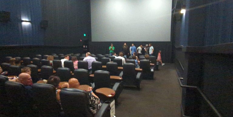 Community outreach film screening hosted by Fear Fame Arts Foundation.