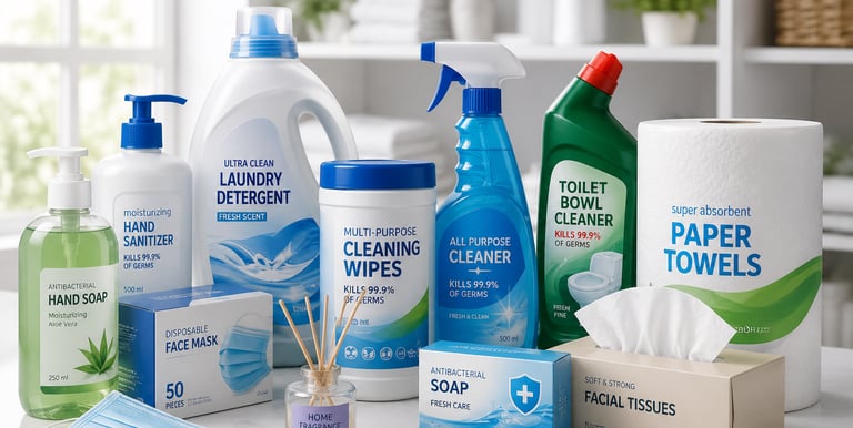 Wholesale health and household products