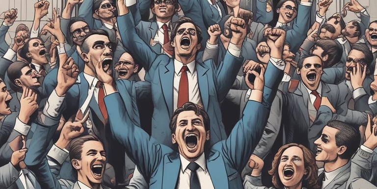 Graphic showing simple tokenomics with clear, bold icons representing fairness and transparency.