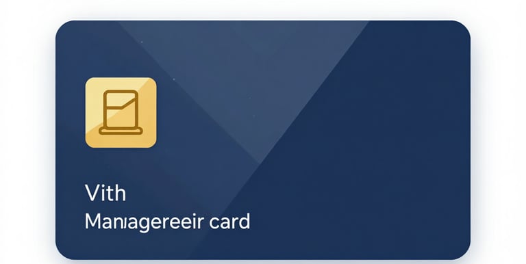 A friendly customer service representative assisting a client with card issuance.
