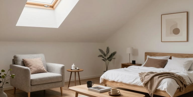 Before and after images showing a beautifully renovated floor with fresh finishes.