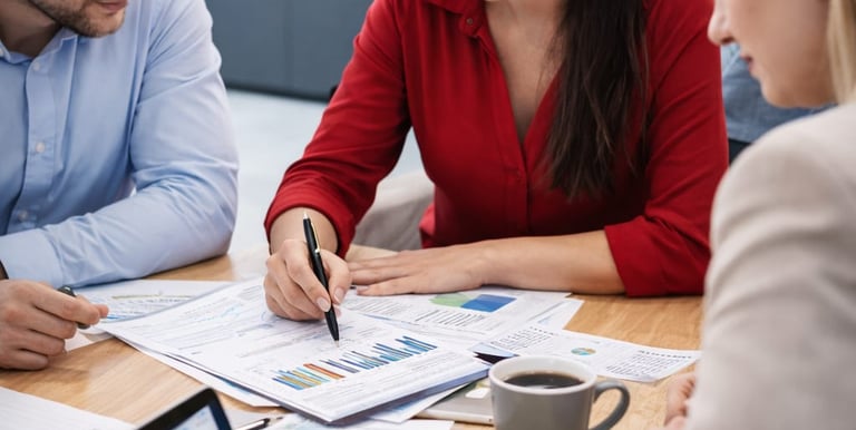 Análise financeira e planejamento estratégico