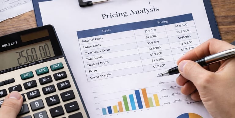 Precificação para produtos e serviços