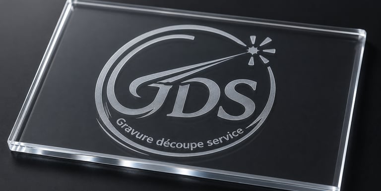 Gravure laser et découpe laser plexiglas