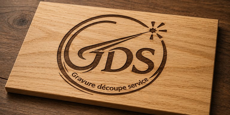 Gravure laser et découpe laser sur bois