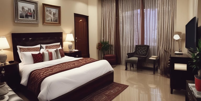 A peaceful common area with seating perfect for family gatherings.