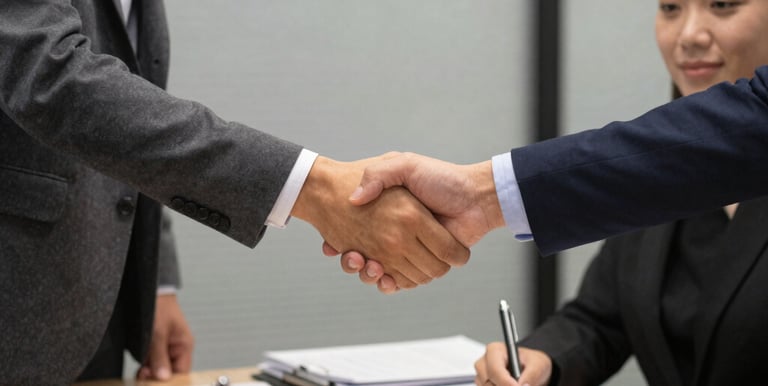 A stunning eco-villa nestled among lush Bahamian greenery with ocean views at sunset.