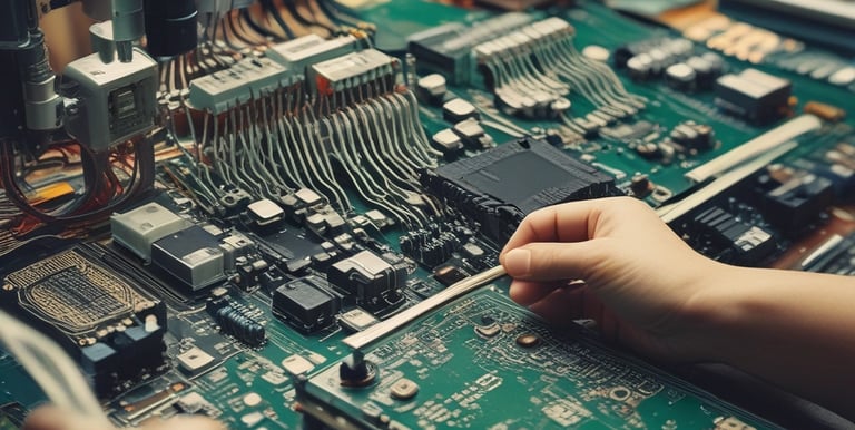 black blue and yellow textile