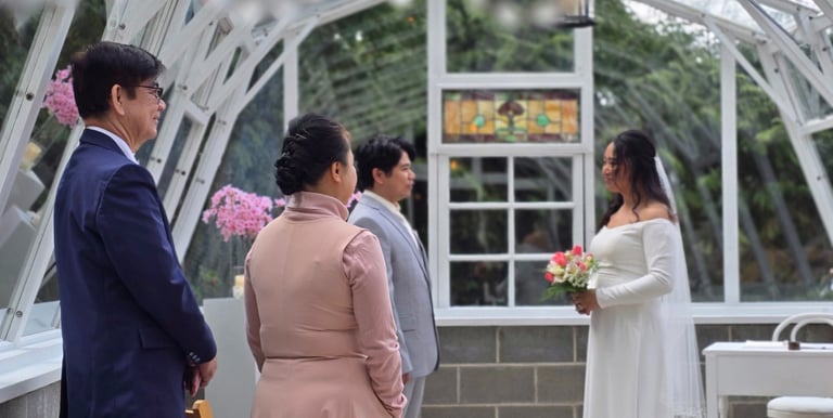 Elopement wedding in Langley, BC