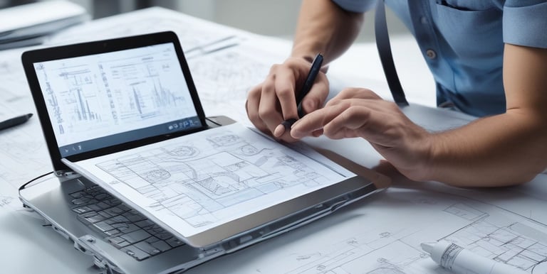 Smart home control panel displaying temperature and ventilation settings.