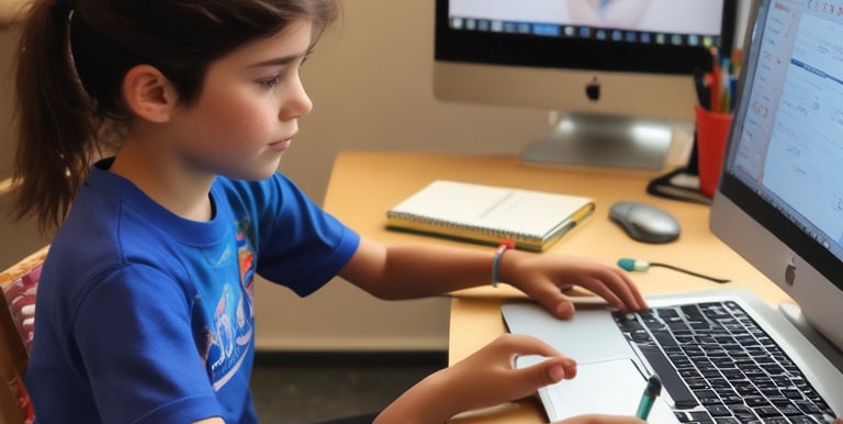 A small group session where children engage in interactive learning activities.