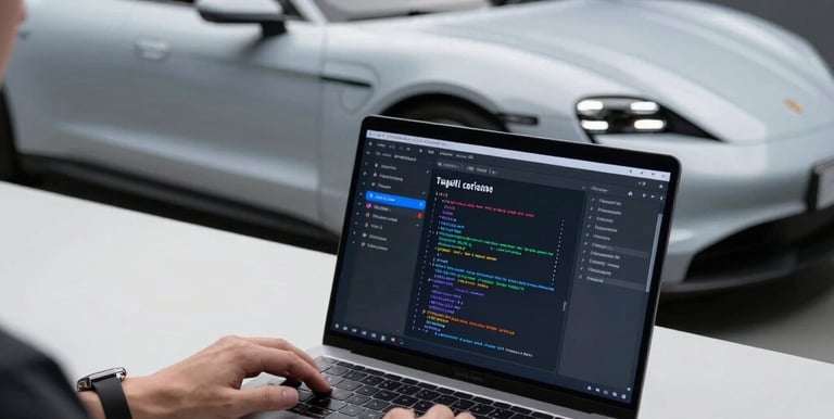 A computer screen displaying VBA programming code in Excel with green-themed interface